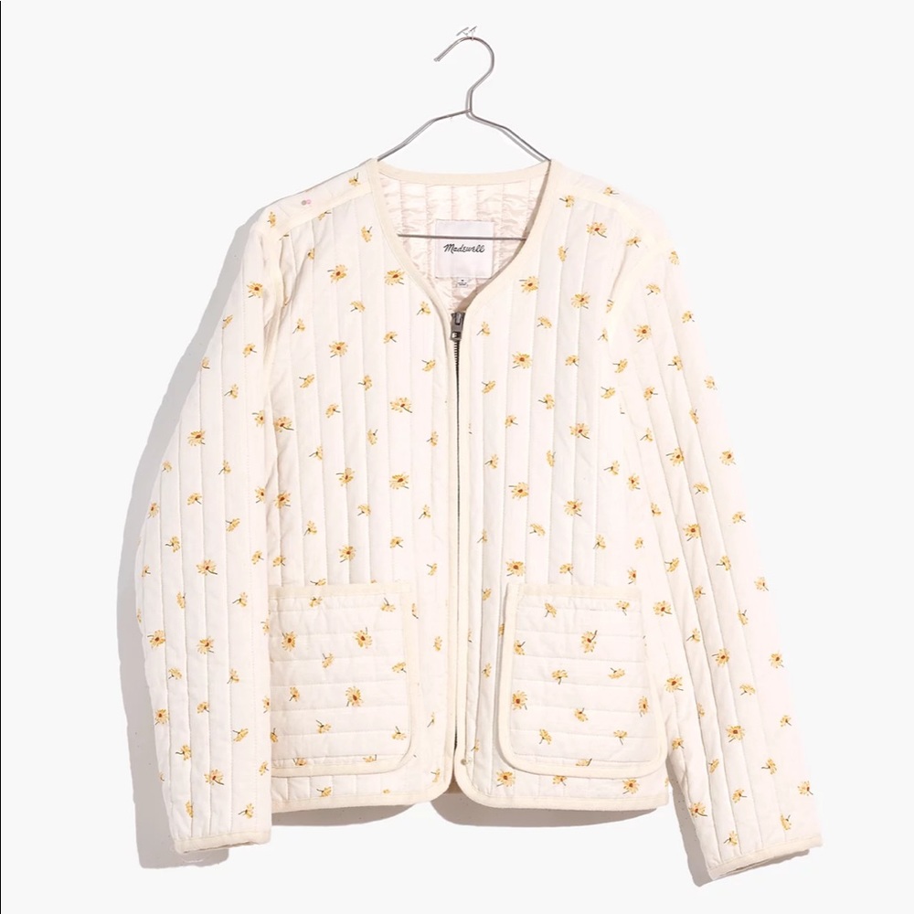 Madewell Yellow Daisy Jacket